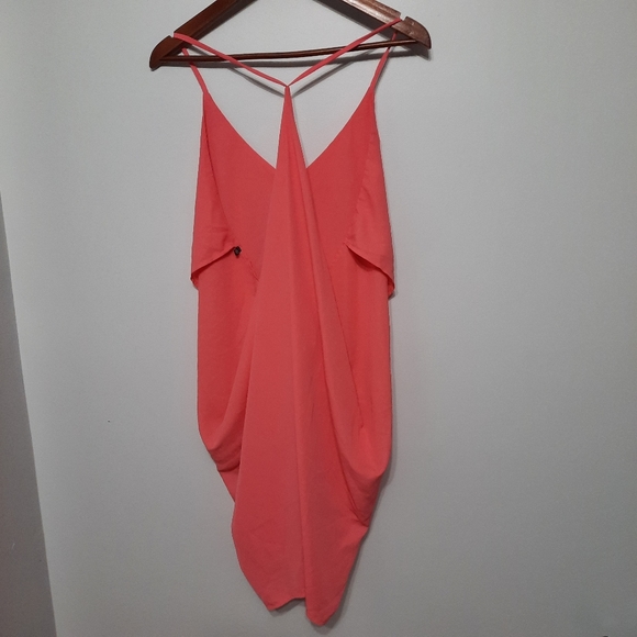 La Vie en Rose Aqua Pink Cover-up Dress - Picture 2 of 7